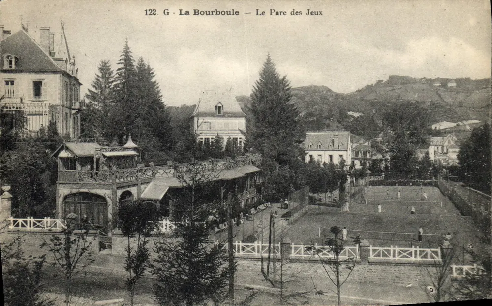 La Bourboule — Der Spielplatz — Verlag G, Nr. 122 - Vorderseite
