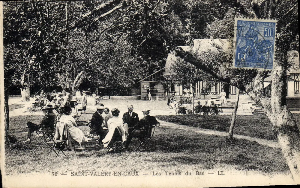 Saint-Valéry-en-Caux — Die unteren Tennisplätze — LL - Vorderseite