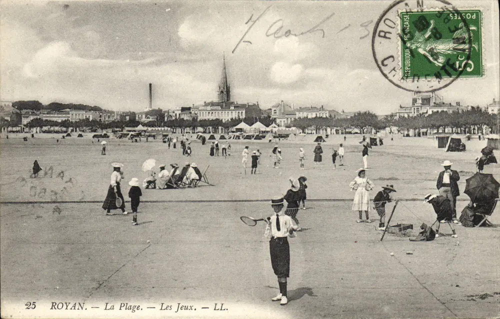 Royan — Die Strandpromenade — Die Spiele — LL. - Vorderseite