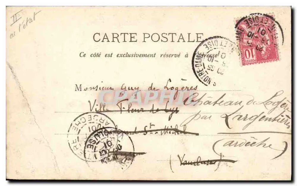 Pierrot Blazé — enfant en costume de Pierrot — éditeur Courrier Paris - Verso