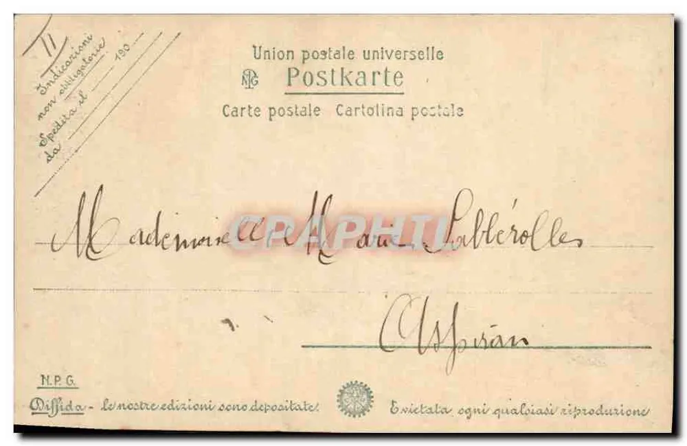 Fest der Heiligen Adeline — 5. Jubiläum — P.V. Carolin Adisson - Rückseite