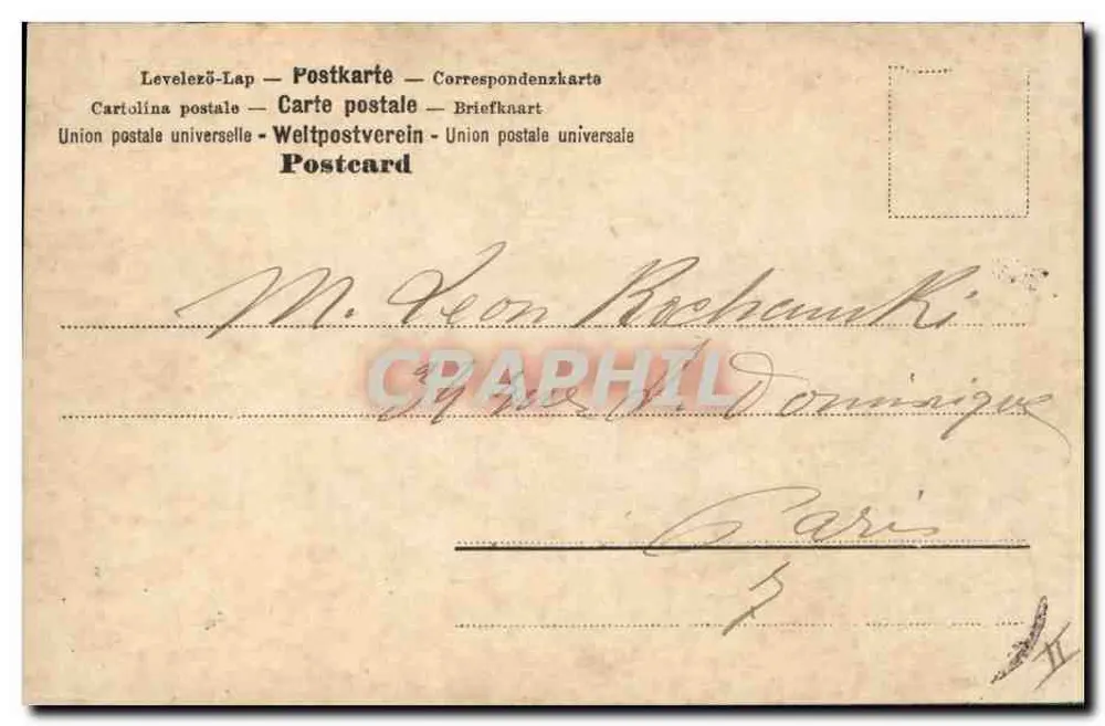 Frau und Kinder — N°7 — Cie G. C. (Cie G. C.) - Rückseite
