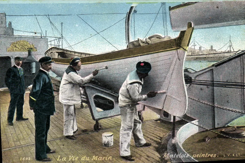 Matelots peintres — La Vie du Marin — L.V. & Cie - Vorderseite