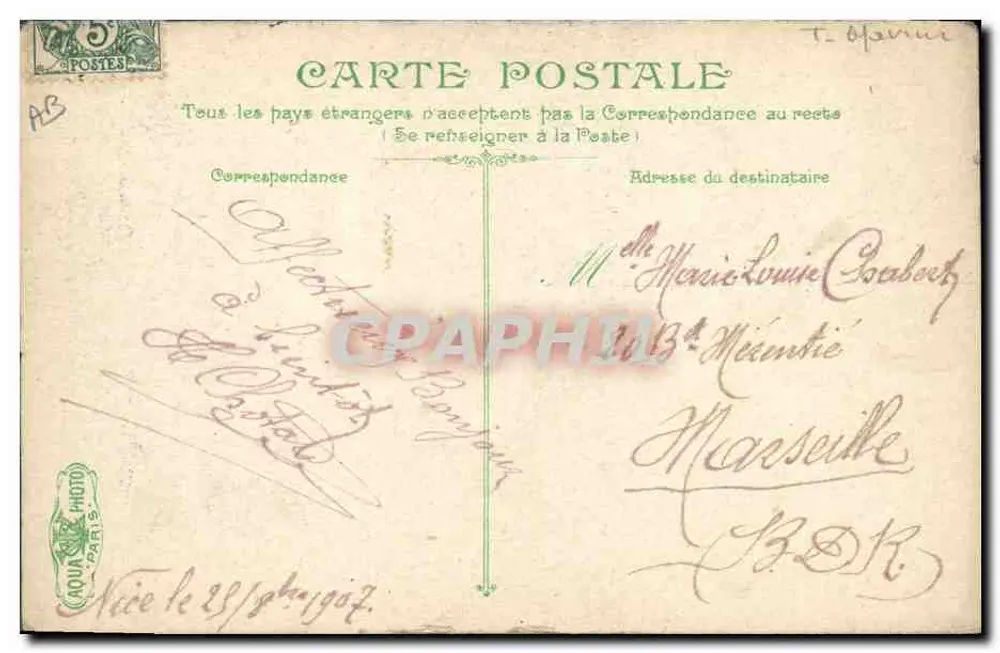 Wäsche des Brückenteils — Das Leben des Seemanns — Verlag L.V.G.C. n°2675 - Rückseite