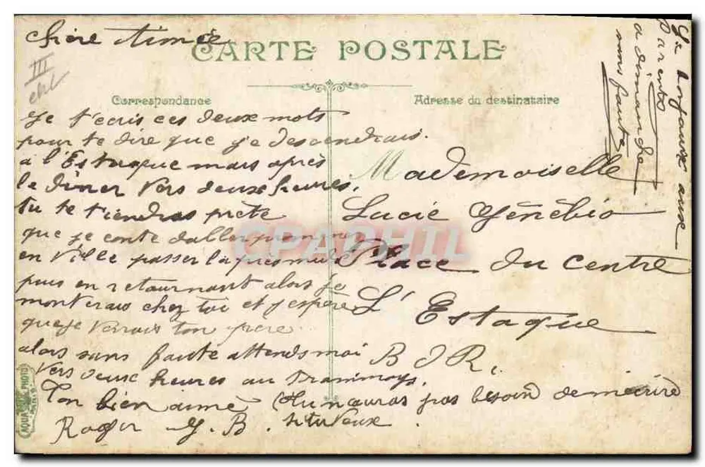 Das Leben des Seemanns — Schule der Seemannschaft — L.V. & Cie, n° 2676 - Rückseite