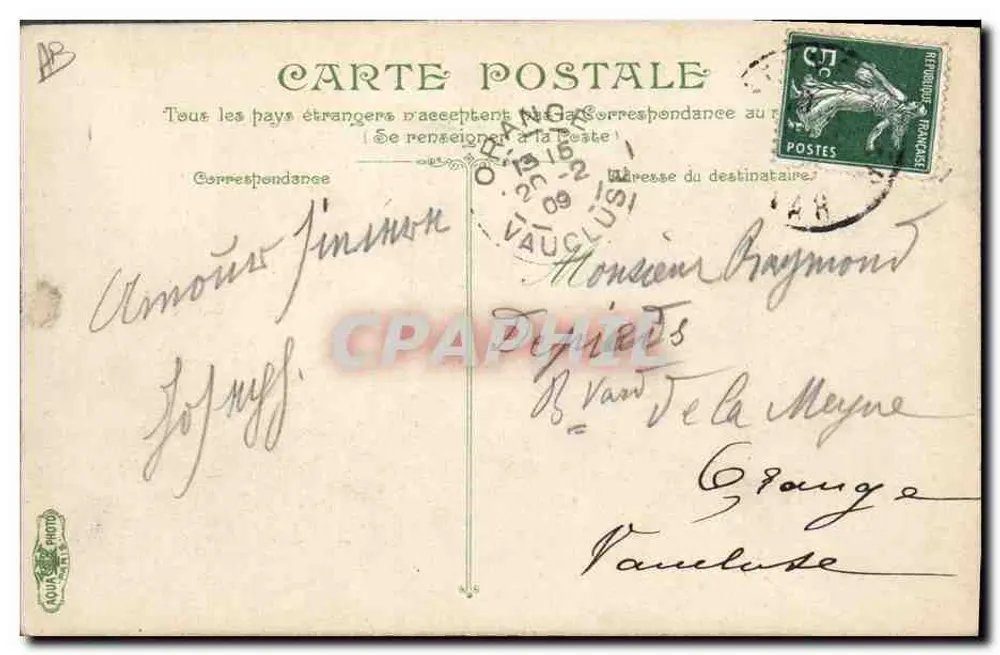 Corvée des gamelles — Das Leben des Seemanns — L.V. & C° - Rückseite