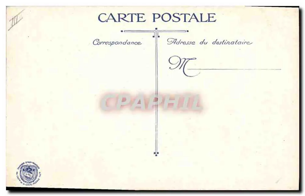 Soldados franceses com canhão — Em guerra — Nosso glorioso 75 — Editor L.V. Cé — n° 75 - Verso