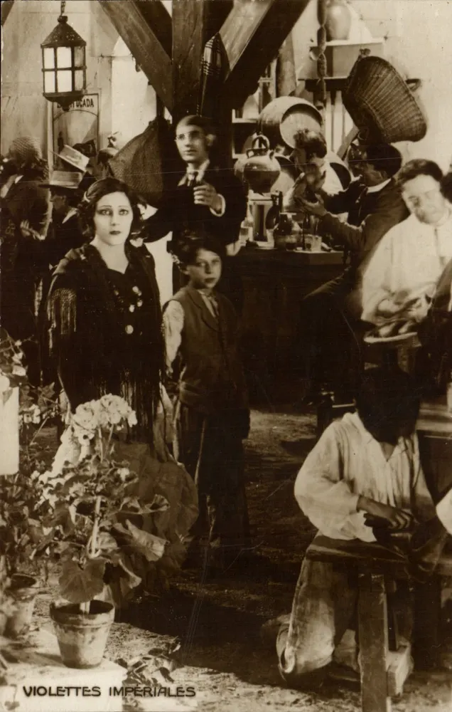 Imperial Violets — Raquel Meller — Kino Le Régent - Vorderseite