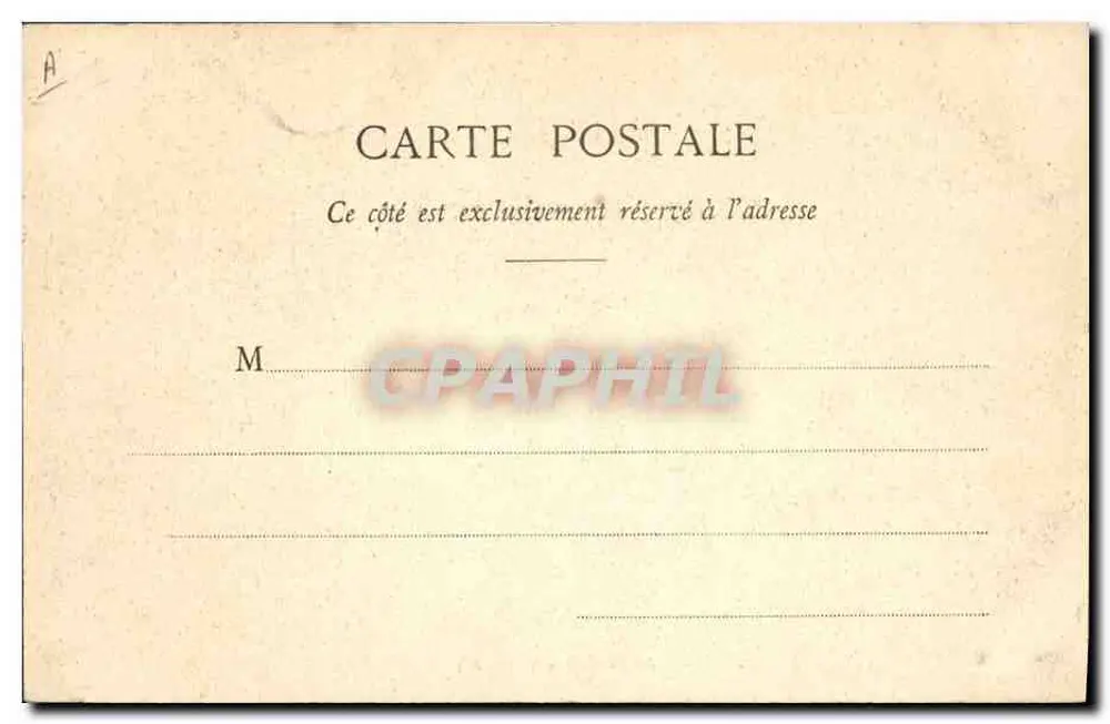 Mulher usando um turbante com ponta — Bressane — Imp. J. A. Durand, Mâcon - Verso