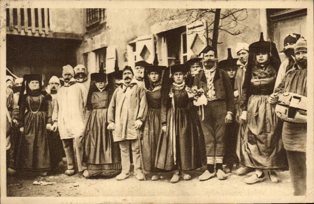 Velhos Trajes Bressans — Noiva — Edição Chaput Bourg - Frente