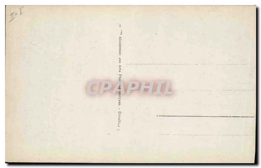 Le Touquet-Paris-Plage - Die Tennisplätze — Verlag C.M. Nr. 134 - Rückseite