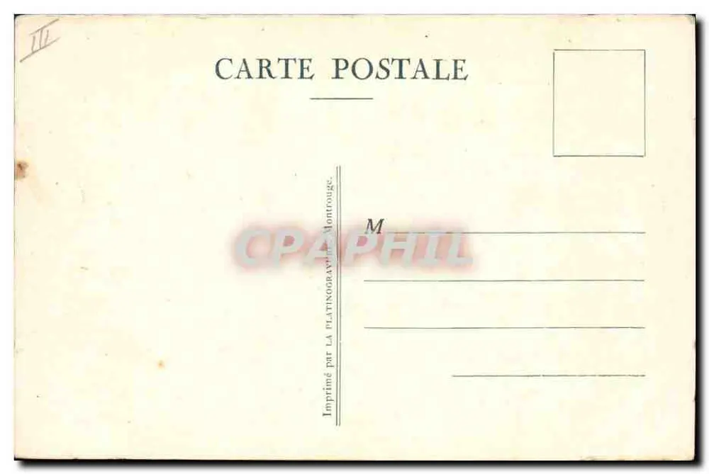 Vitttel — Les Courts de Tennis — Imprimé par LA PLATINOBRAVIE Montrouge - Rückseite