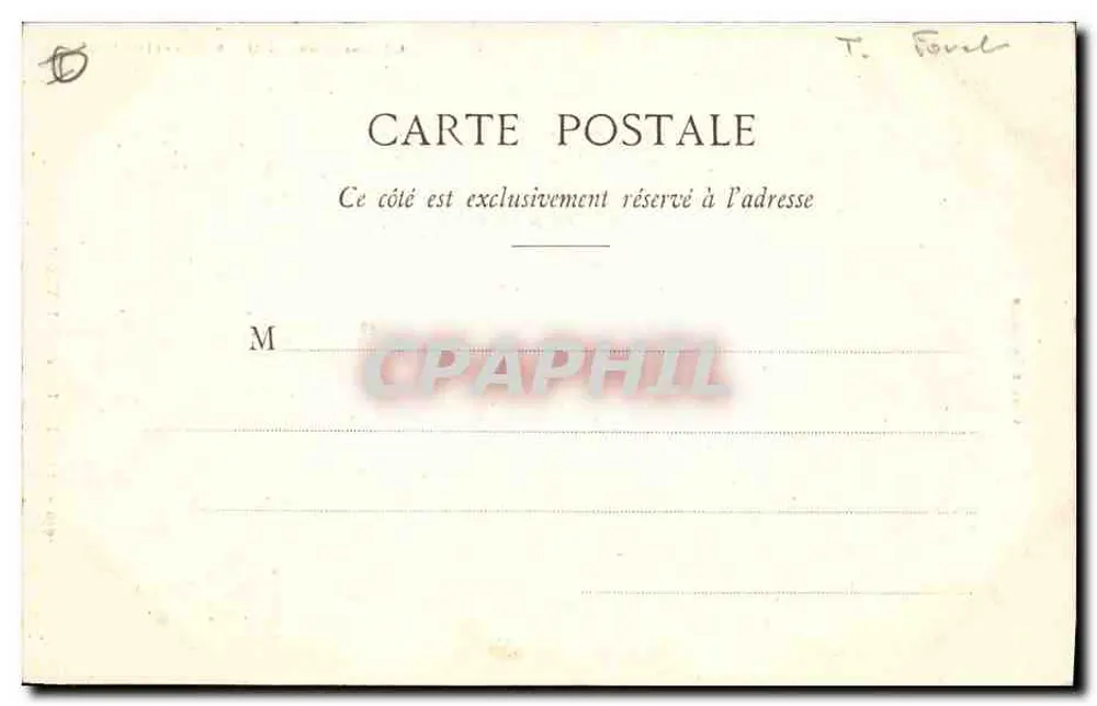 O Bois de la Vieuville — Saint-Cast — G. F. — n° 919 - Verso