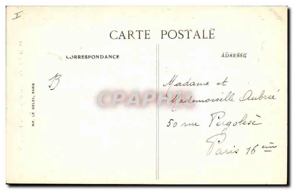 Saint-Prix (S.-et-O.) — El Roble Hueco — Editor B.D. n°13 - Reverso