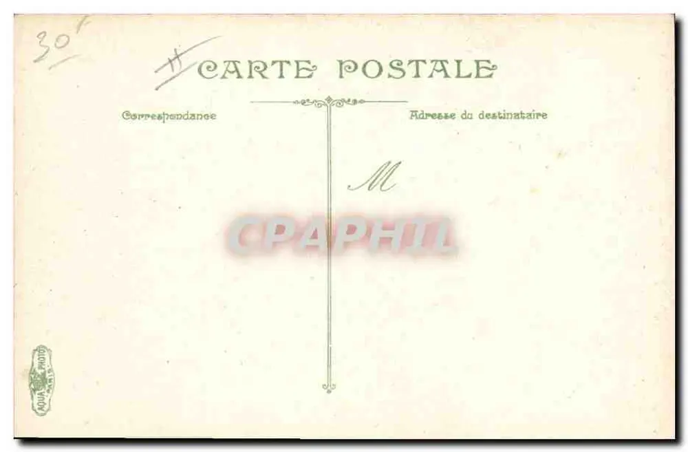 Artillería. La llegada de los "Bleus" — serie 3700, editor L.V. & Cie - Reverso