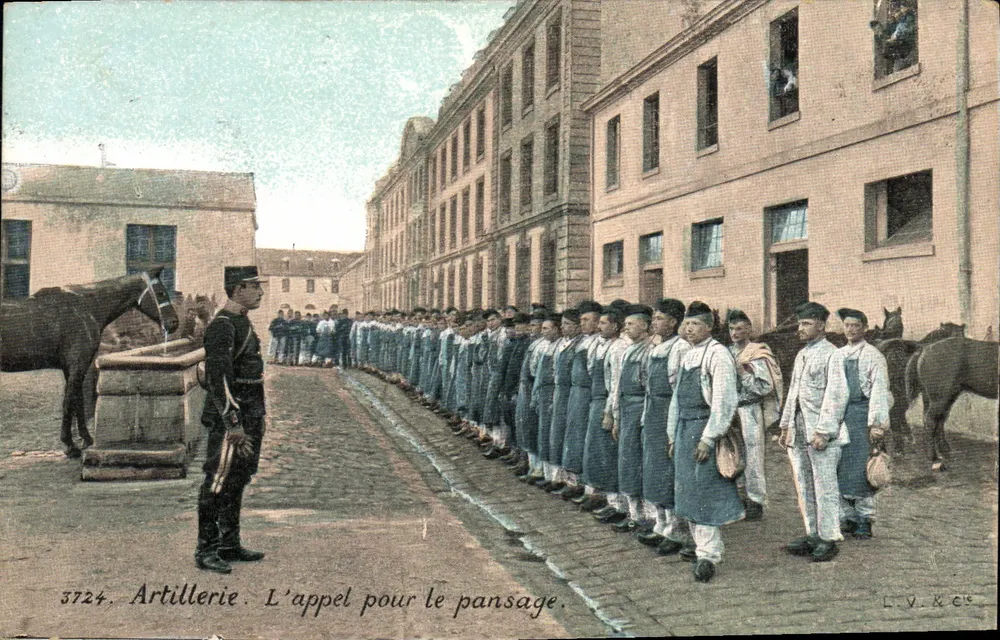 Artillerie. Der Aufruf zur Pflege — L.V. & Cie, n° 3724 - Vorderseite