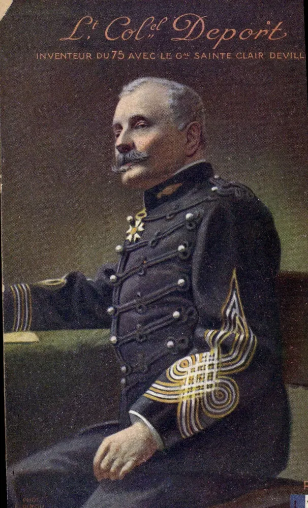L.t. Col. Deport — Porträt in militärischer Uniform — Verlag CHOZ DIBRON - Vorderseite