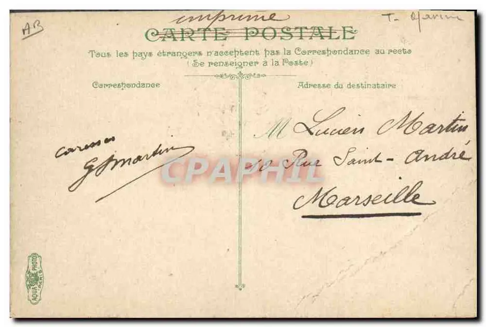 Das Leben des Seemanns — Embarkationsübung — Verlag L. V. A. (n° 16920) - Rückseite