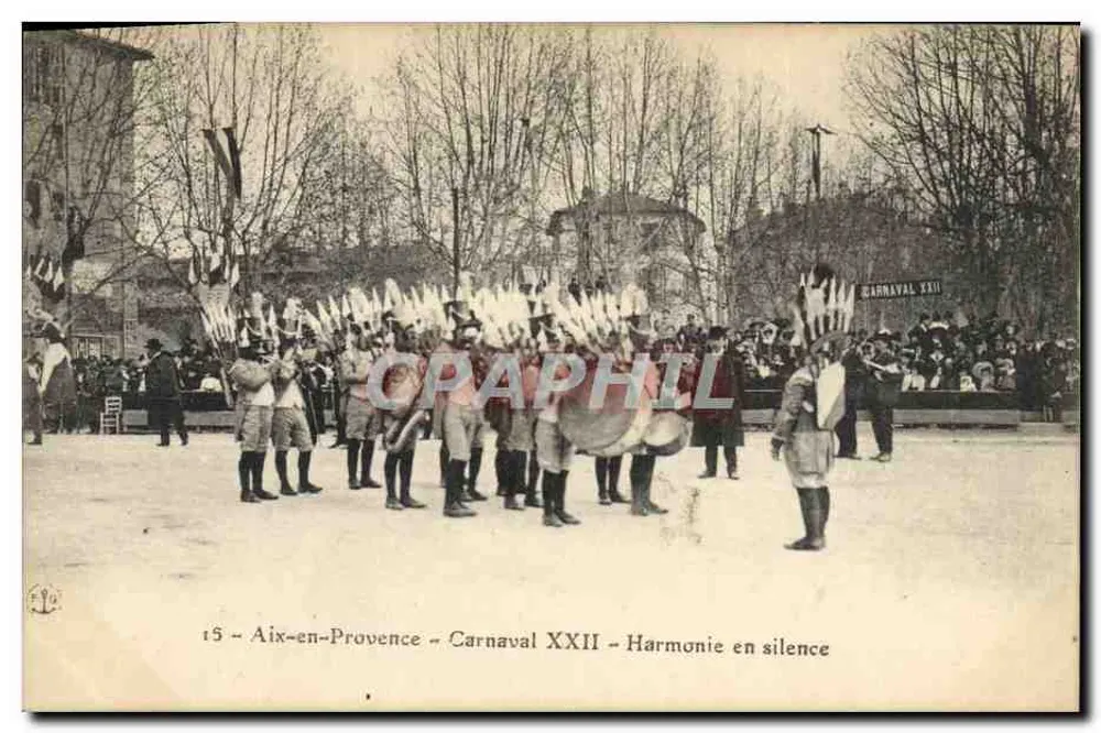 Aix-en-Provence — Karneval XXII — Harmonie im Stillen - Vorderseite