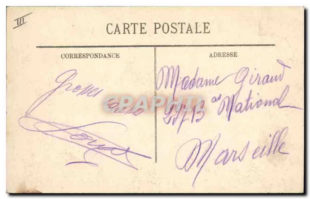 Carnaval de Nice — As Suffragistas — LL. - Verso