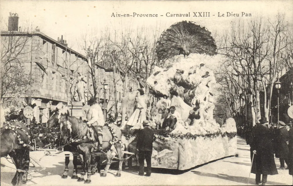 Aix-en-Provence — Karneval XXIII — Der Gott Pan - Vorderseite
