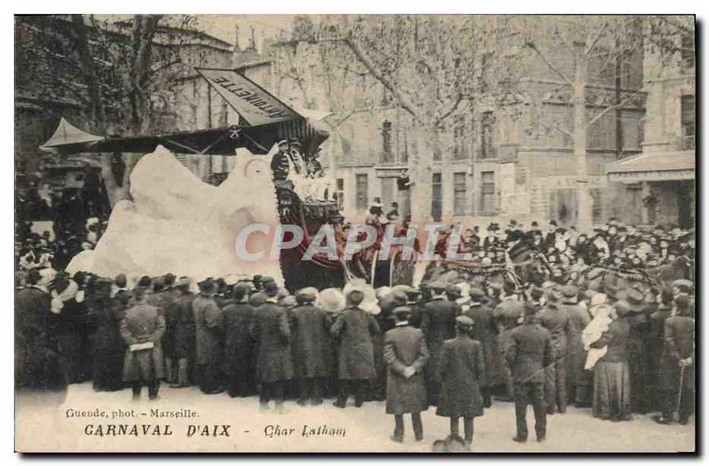 Carnaval de Aix - Char Latham — Gueude, fot. - Marselha - Frente