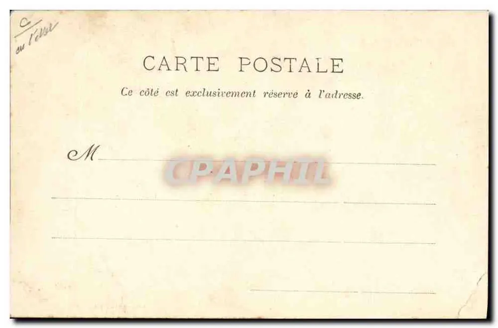 Bressan und Bressane, die Mais ernten — Nahe Pont-de-Vaux — Sammlung Gambin fils, n°37 - Rückseite