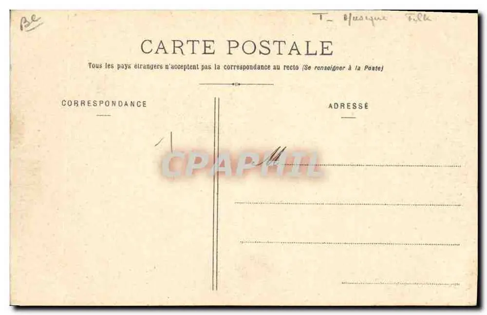 Ménétriers de vogue — B. Ferrand, editor, 41, rue Centrale, Bourg (Aln) - Verso