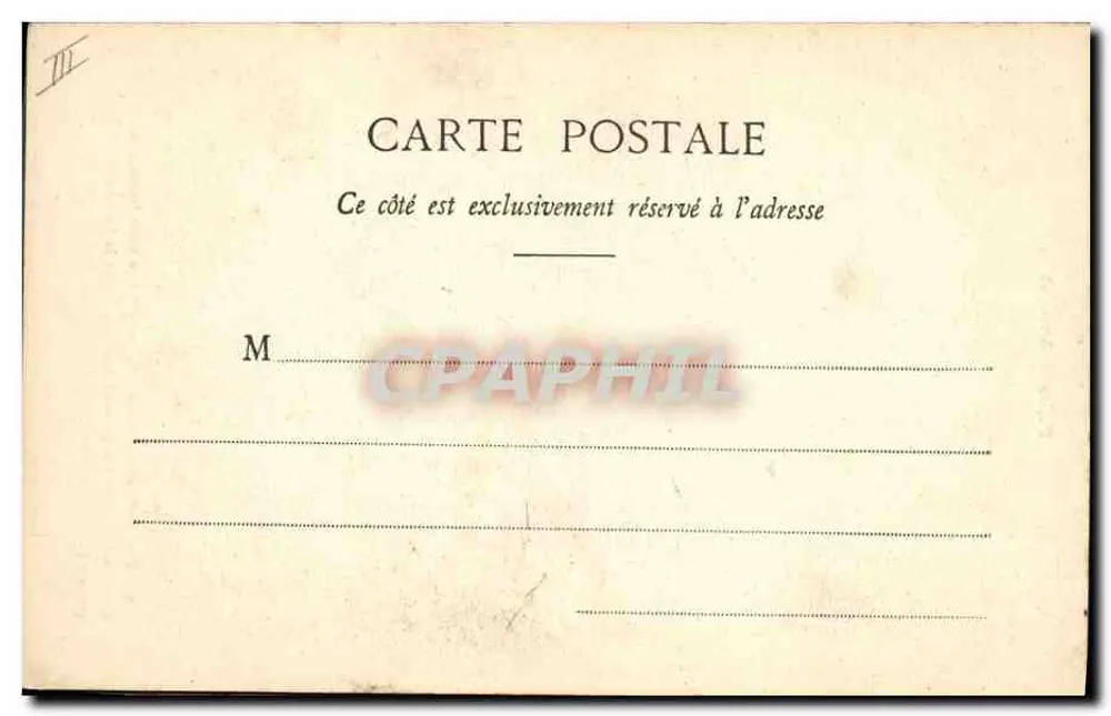 Pierrot Anwalt — komische Szene mit unglücklicher Person — Phototypie A. Herporet et Cie, Nancy, Nr. 8 - Rückseite