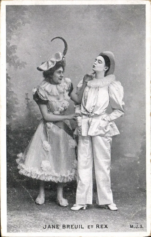 Jane Breuil und Rex — Theater-Szene — M.J.S. - Vorderseite
