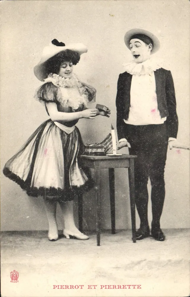 Pierrot und Pierrette — NANCY — Verlag NANCY - Vorderseite