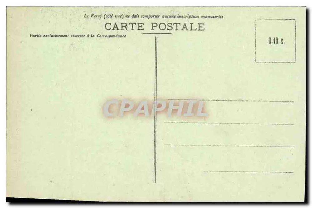 Forêt de Fontainebleau — Le Pharamond — Unbekannter Drucker, Nr. 100 - Rückseite