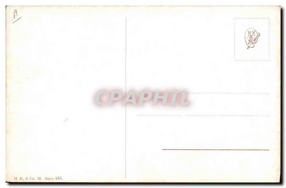 Fruticultura — Limões e folhas — H. K. & Co. M. Série 485 - Verso