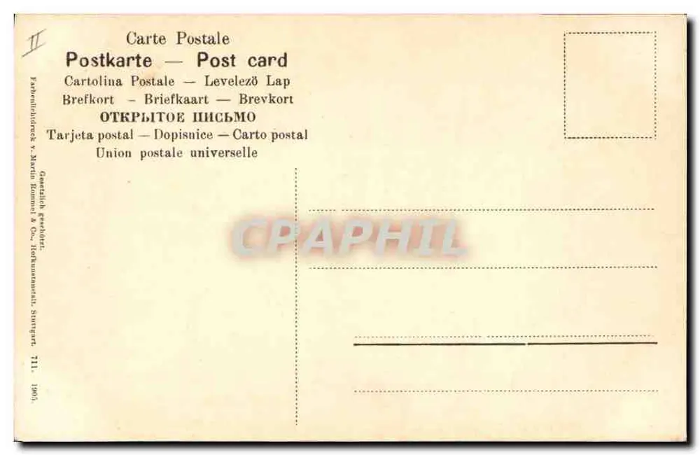 Cítricos — Limões em ramo — Generalbild & Co., Stuttgart - Verso