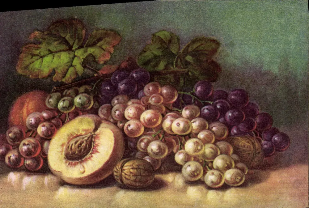 Stilleben mit Obst — Seriennummer 6 - Vorderseite