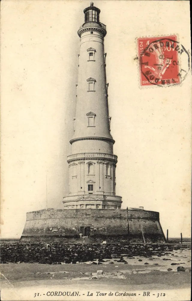 Die Turm von Cordouan — Leuchtturm von Cordouan — Verlag BR - 312 - Vorderseite