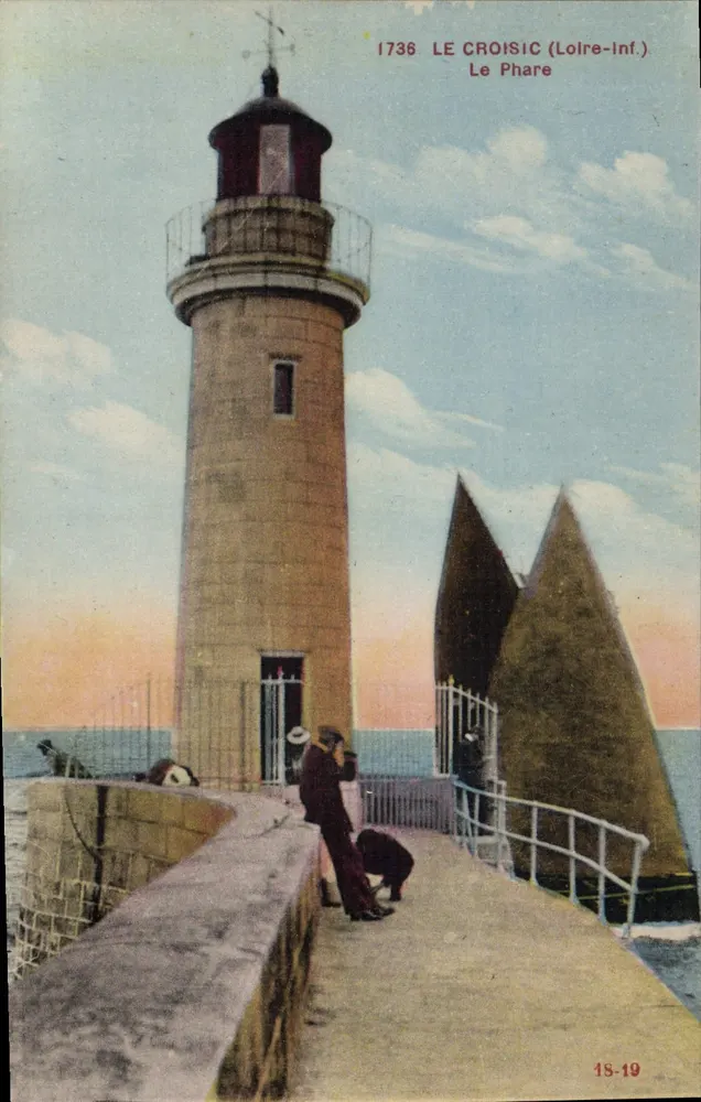 Le Croisic (Loire-Inf.) — O Farol — G. Chapeau, Nantes - Frente