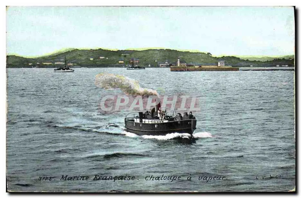 Marine Française. Dampfboot — L.V. 30 — Verlag L.V. 30 - Vorderseite