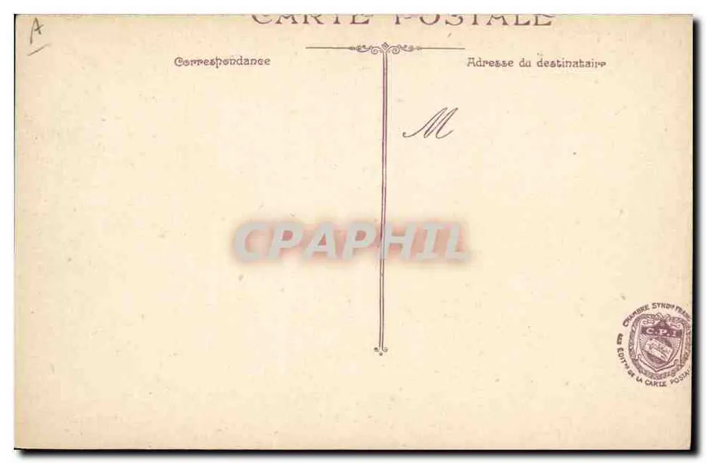 Castelnau, Joffre, Pau — drei französische Generale — L.V.C. n°54 - Rückseite