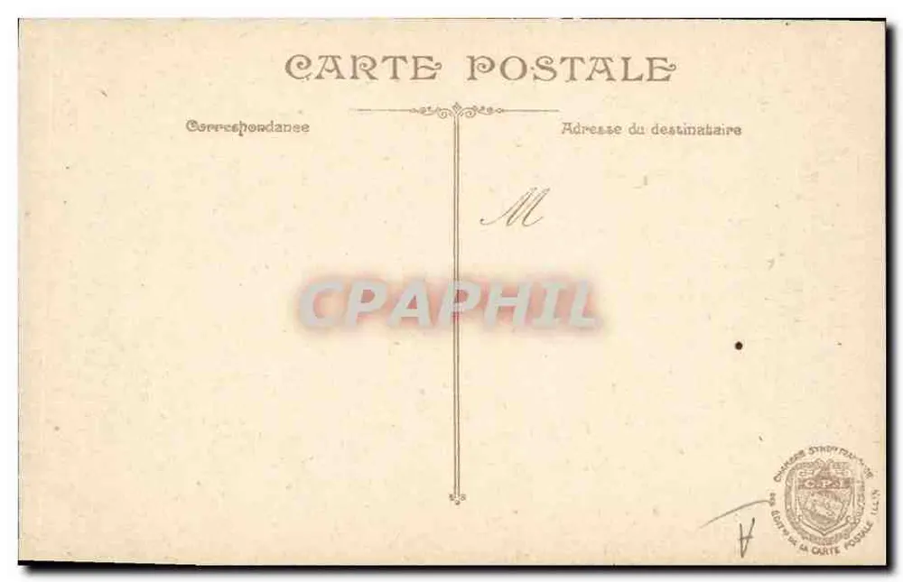 Geral em uniforme decorado — Editor: Chambre Syndicale de la Carte Postale, Paris - Verso