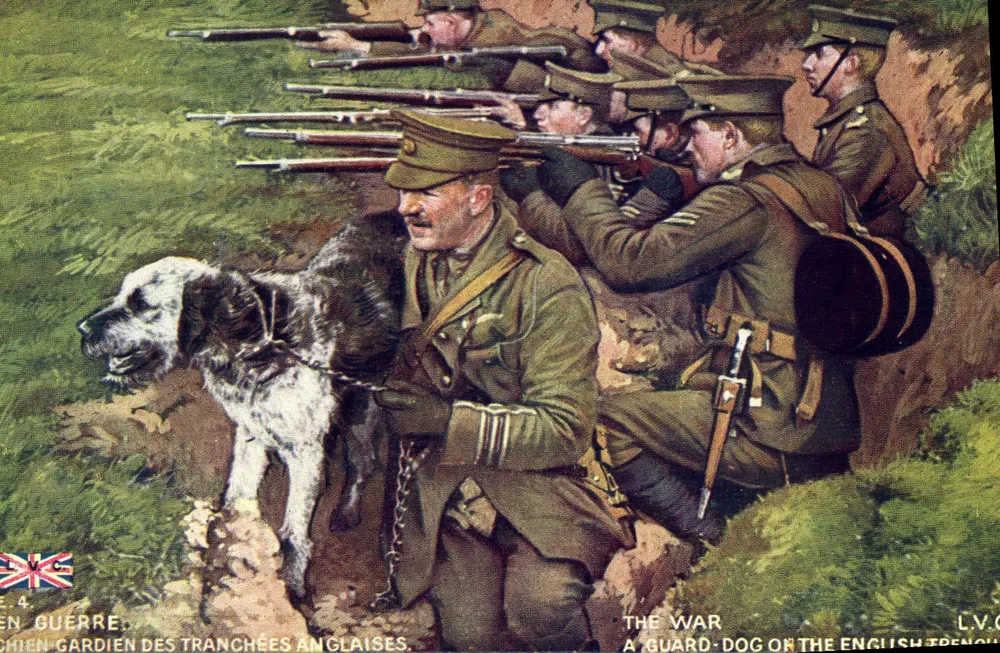 Wachhund der englischen Schützengräben — L.V.C. — Verlag L.V.C. - Vorderseite