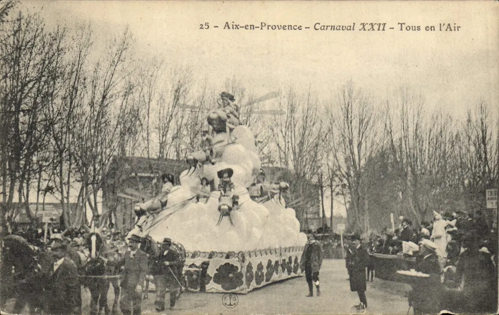 Aix-en-Provence — Karneval XXII — Alle in der Luft - Vorderseite