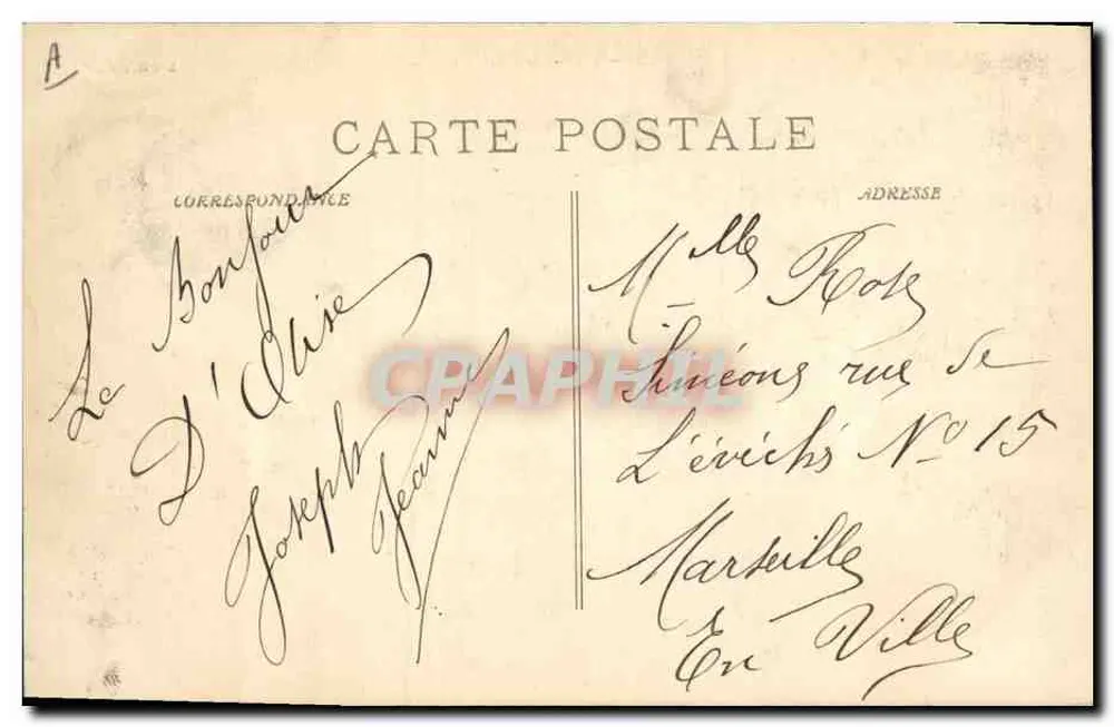Aix-en-Provence — Karneval XXII — Alle in der Luft — Verlag: CARNES (Nr. 26) - Rückseite