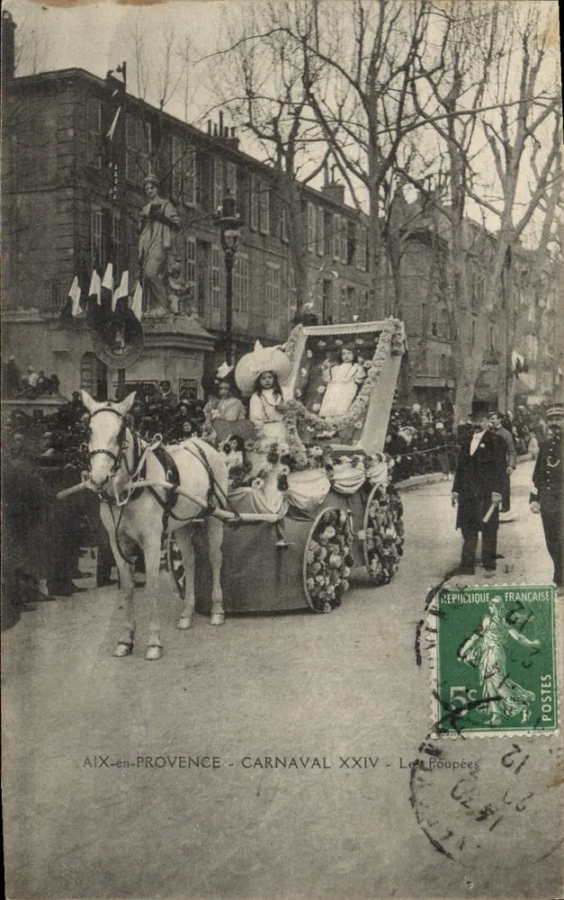AIX-EN-PROVENCE - CARNAVAL XXIV - As Bonecas - Frente