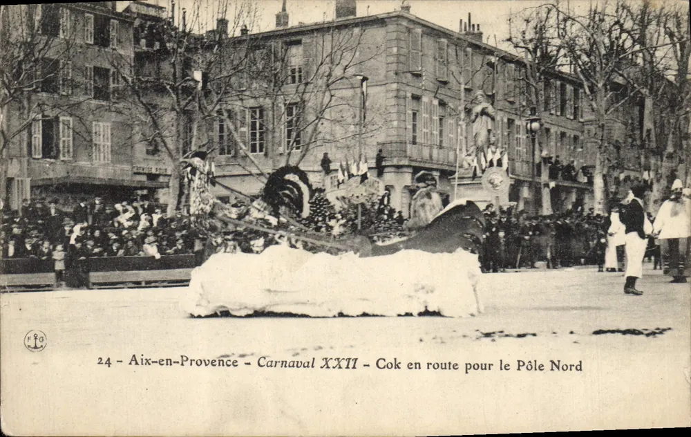 Aix-en-Provence — Karneval XXII — Cok unterwegs nach dem Nordpol - Vorderseite
