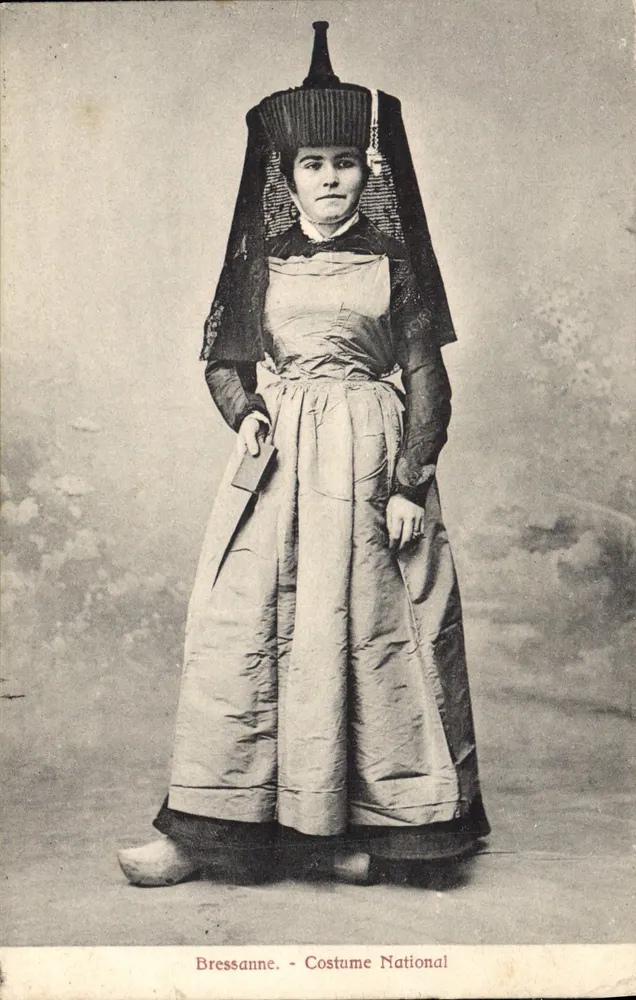 Bressanne - Traje Nacional — Editor Marin, Bourg - Frente