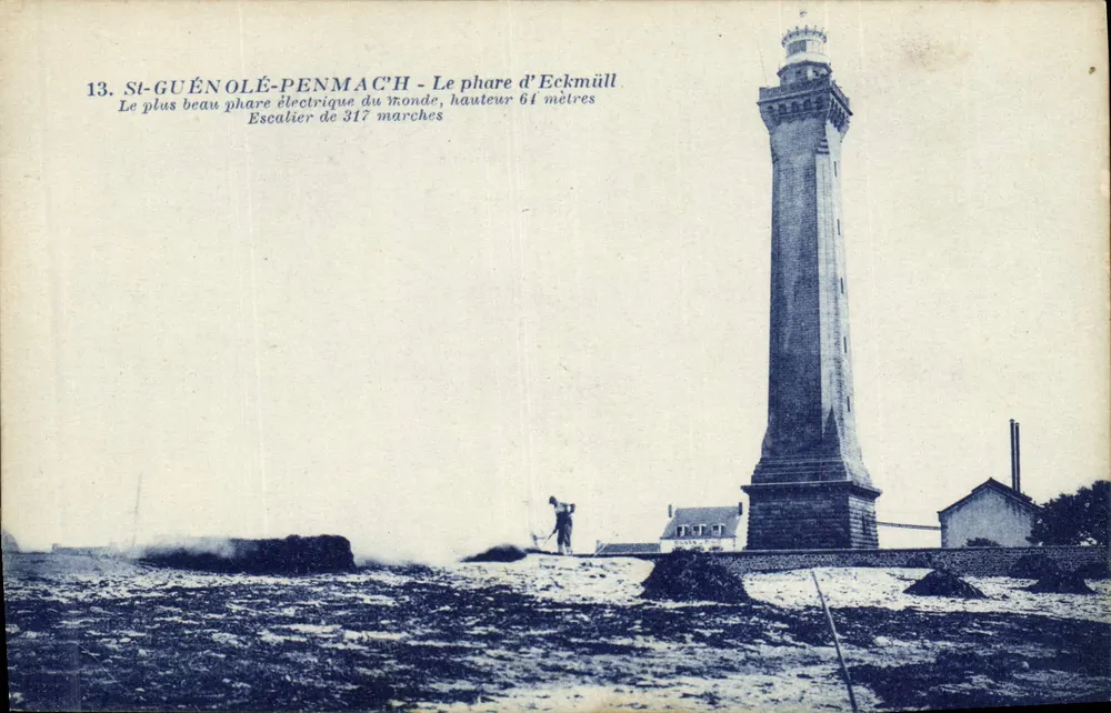 St-Guénolé-Penmach — O farol de Eckmüll — J. Nozaïs, Nantes - Frente