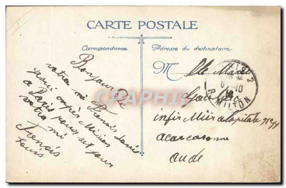 Belgischer Generalstab - General & Captain - L.5 — Verleger L.V.C. - Rückseite