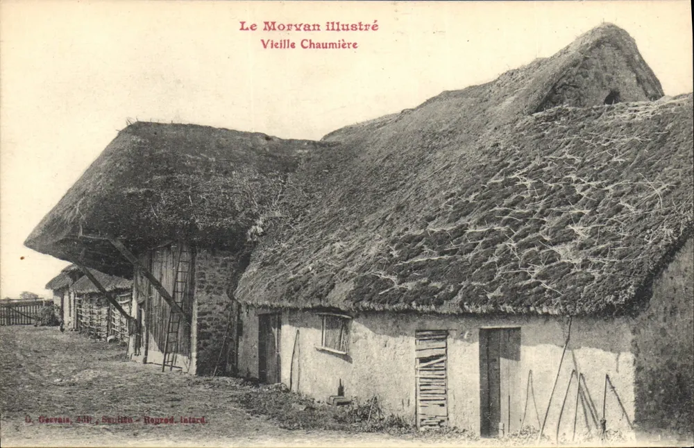 Velha Chalé — Le Morvan illustré — D. Gervais, 2400, Skutin, Reprod. Intard - Frente