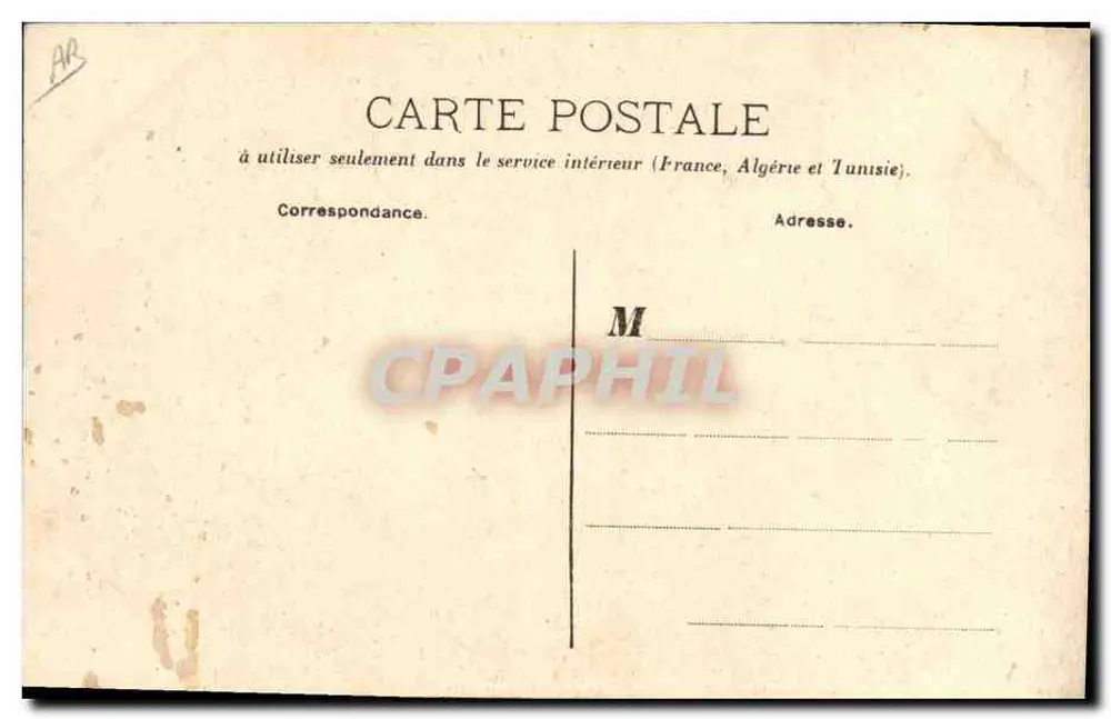 Fiteuse Mâconnaise — Retrato de uma mulher com carrete de fio — Editor não identificado - Verso